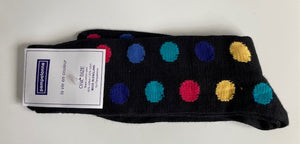 Men's Cotton Socks - Spots