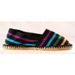 Load image into Gallery viewer, Black Multistripe Espadrille
