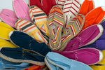 Load image into Gallery viewer, Red Multistripe Espadrille
