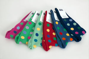 Men's Cotton Socks - Spots