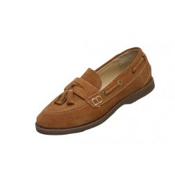 Ladies Deck Loafer - Nougat