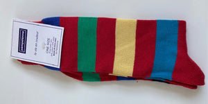 Men's Cotton Socks - Multistripe