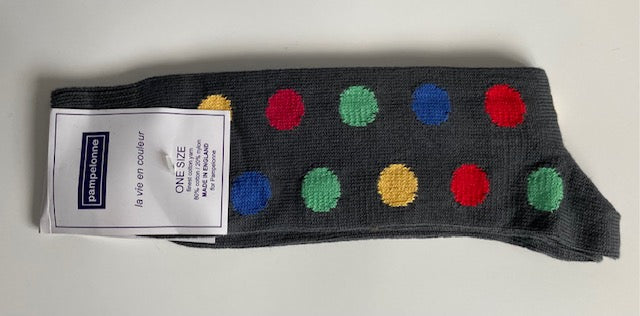 Men's Cotton Socks - Spots